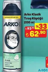 ARKO KLASİK TIRAŞ KÖPÜĞÜ 200 ML